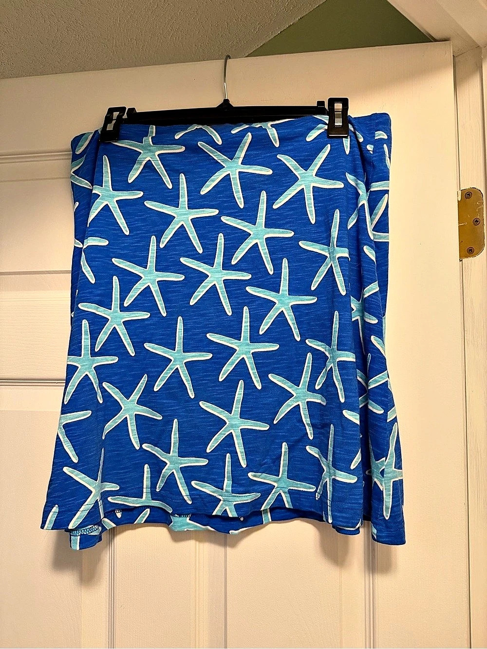 West Indies Starfish Print Mini Skirt